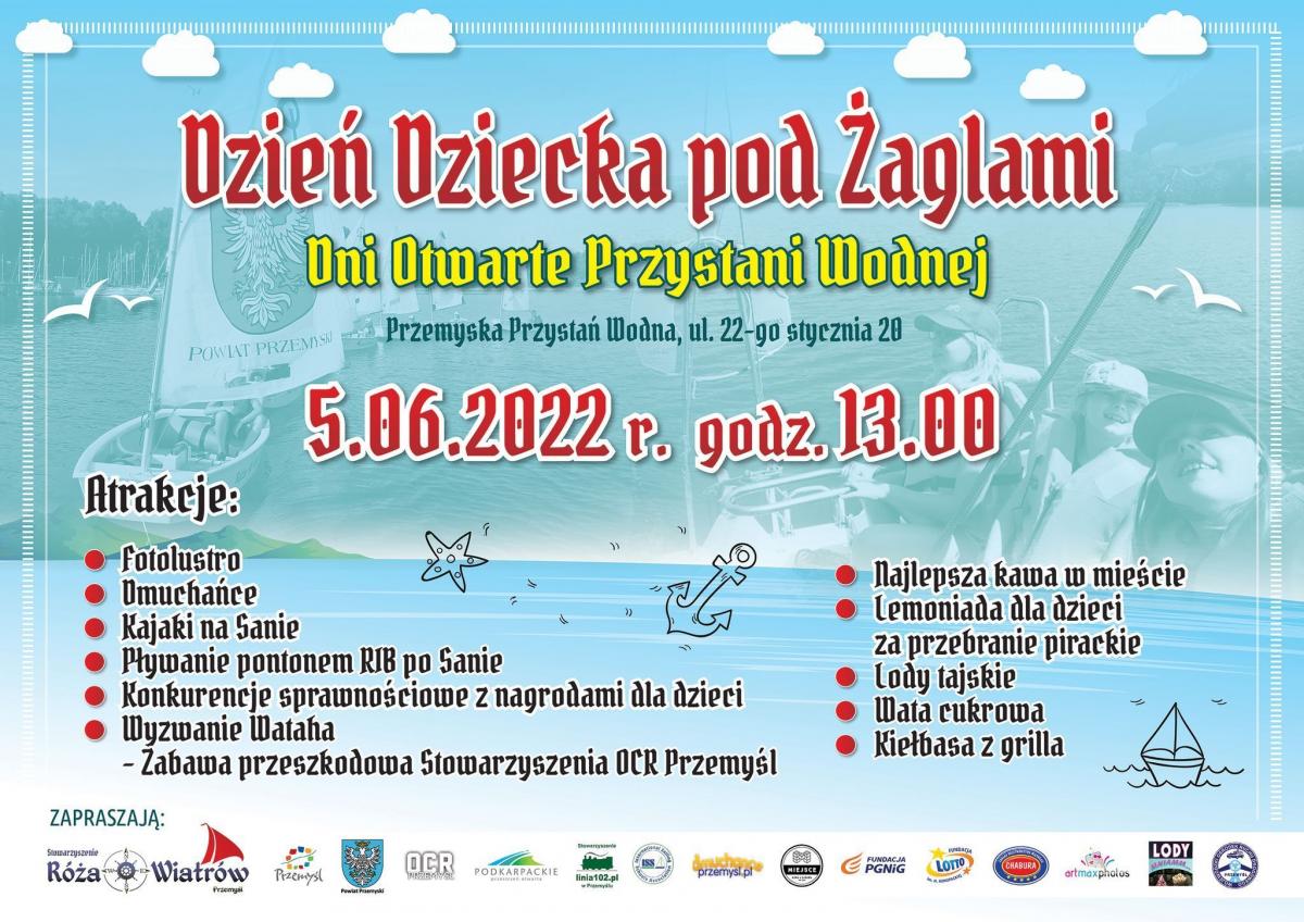 „Żeglarski” Dzień Dziecka na przystani wodnej