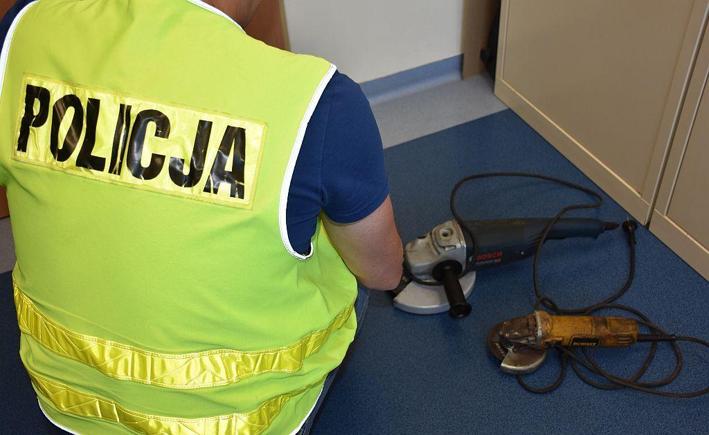 Jarosławscy policjanci zatrzymali złodzieja elektronarzędzi