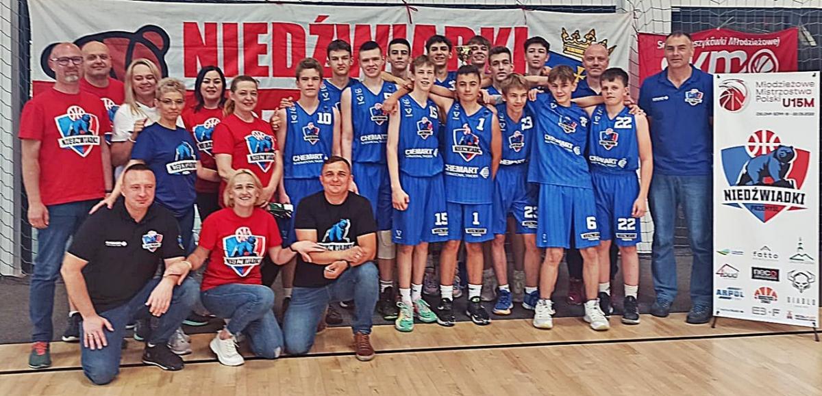 Kadeci Niedźwiadków Chemart Przemyśl piątym zespołem w Polsce