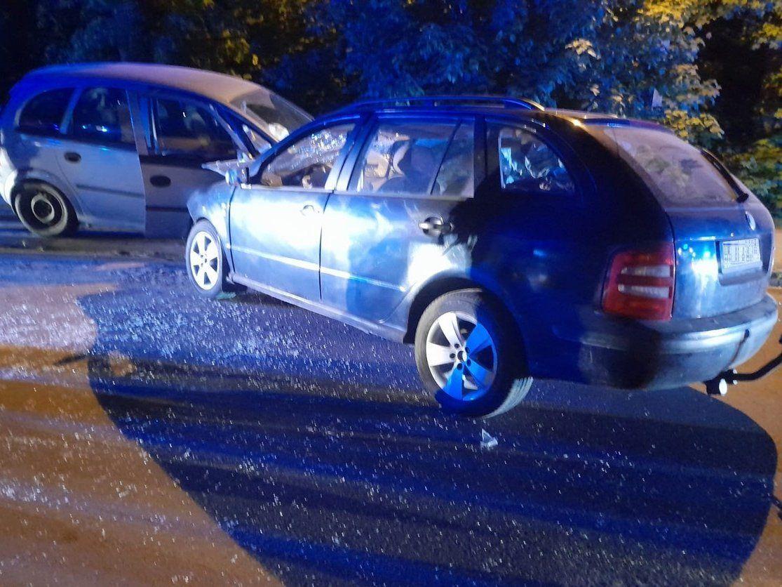 Pijany i bez uprawnień doprowadził do czołowego zderzenia