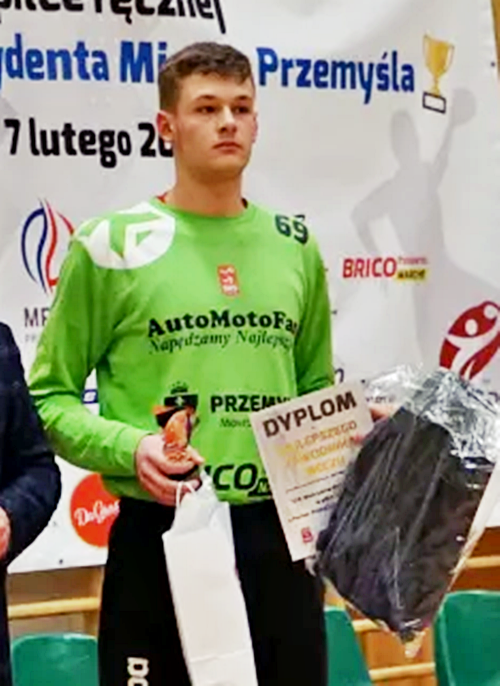 Co za debiut! Oskar Zajdel wygrał mecz