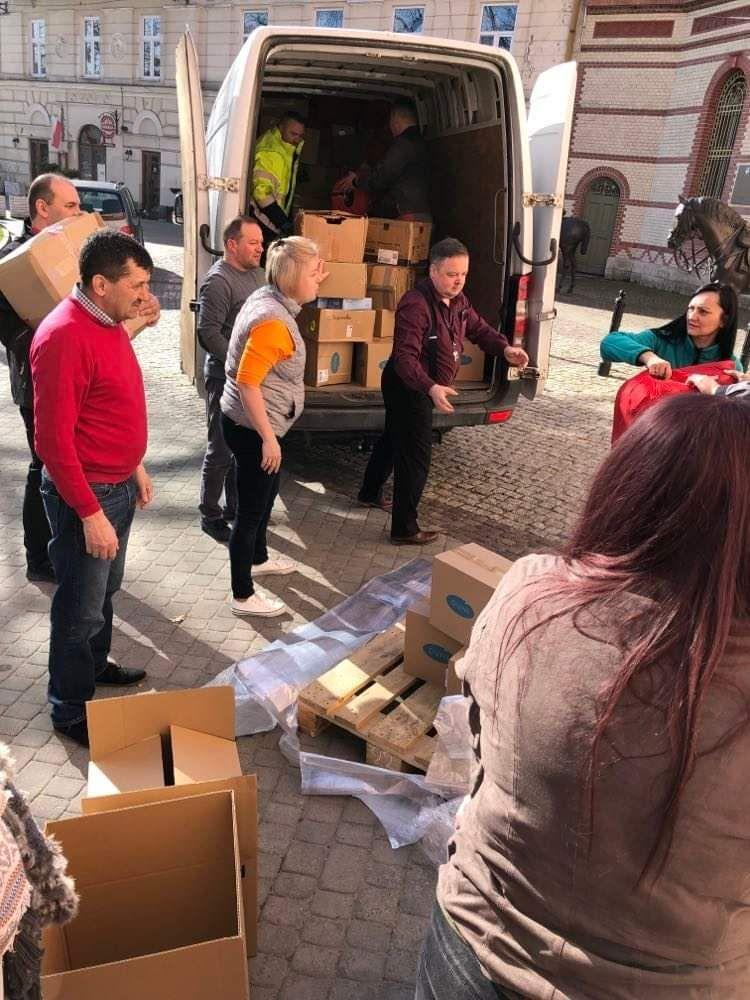 Pomoc przemyskiego starostwa dla Buczy i Irpienia