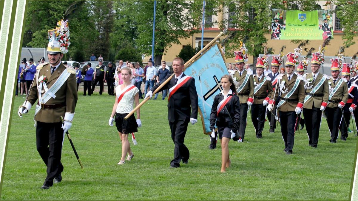Parada straży grobowych i piękny jubileusz