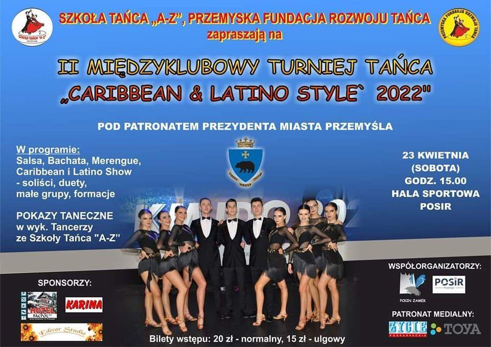 Międzyklubowy Turniej Tańca „Caribbean & Latin Style 2022” już w ten weekend w Przemyślu