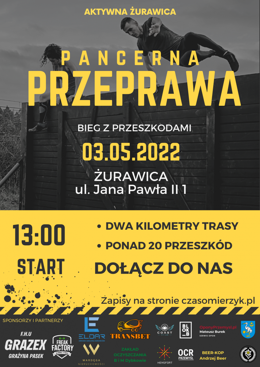 „Pancerna Przeprawa” w samym centrum Żurawicy