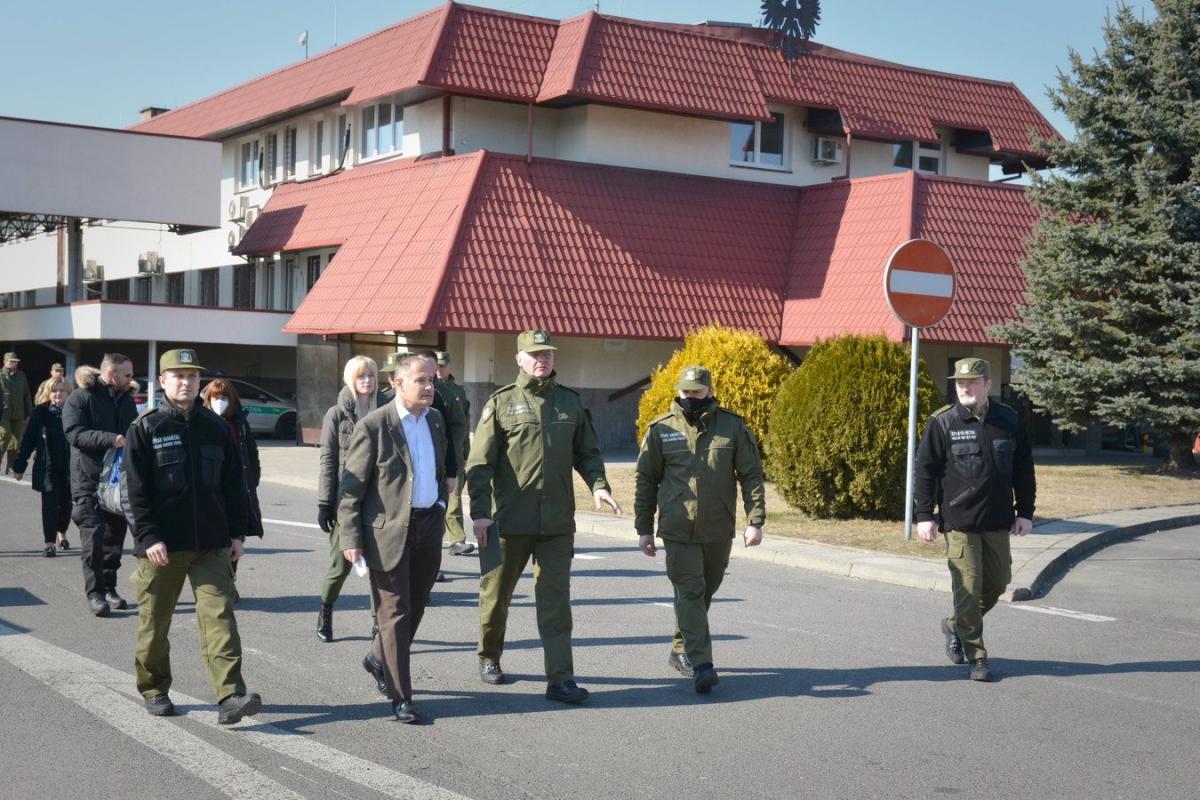 Frontex na granicy