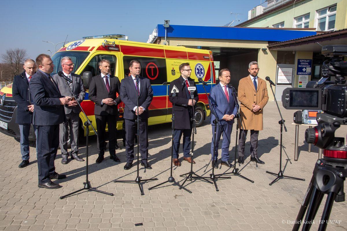 Sprzęt medyczny wesprze służby udzielające wsparcia uchodźcom