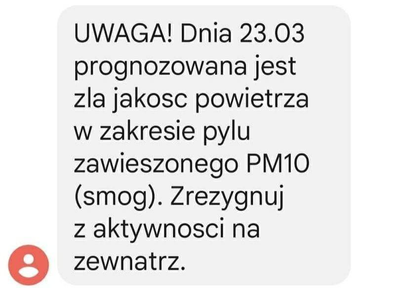 Alarm smogowy: Dzisiaj wieczorem lepiej nie wychodzić z domu