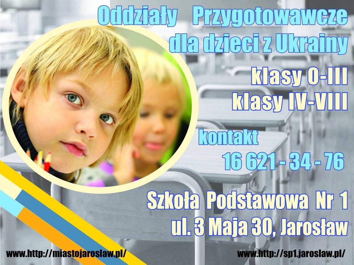 Szkoły otwarte dla dzieci z Ukrainy. Jarosław zadziałał natychmiast