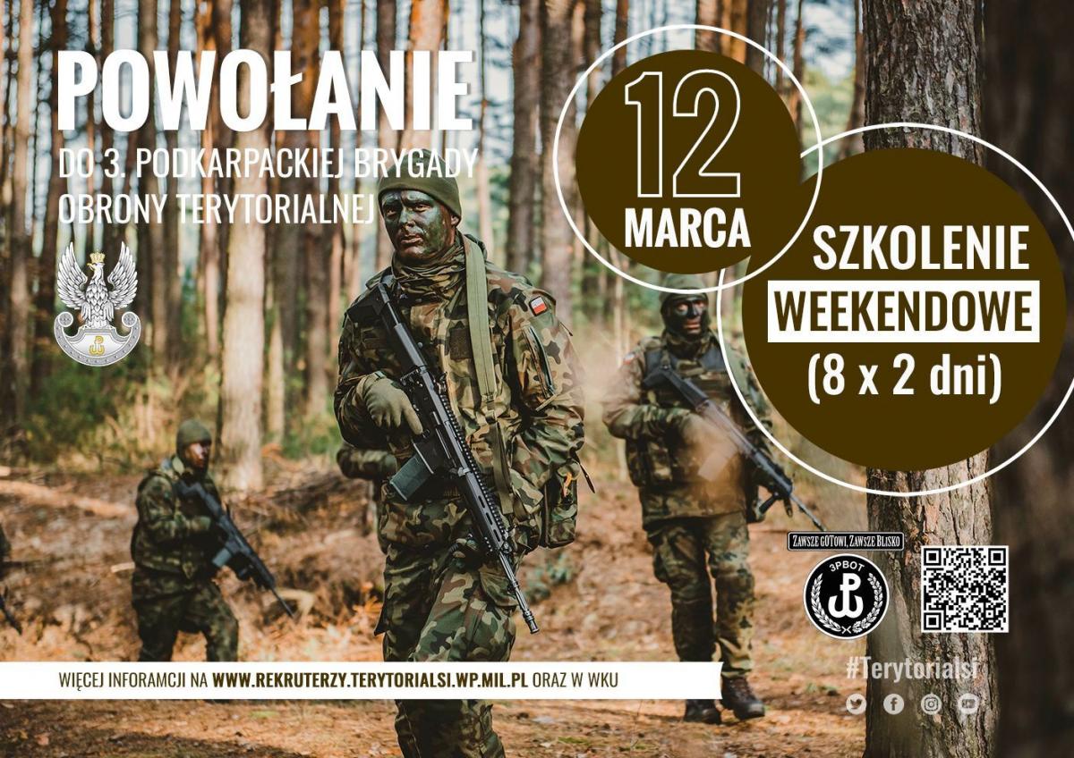 Kolejni rekruci w drodze do brygady obrony terytorialnej