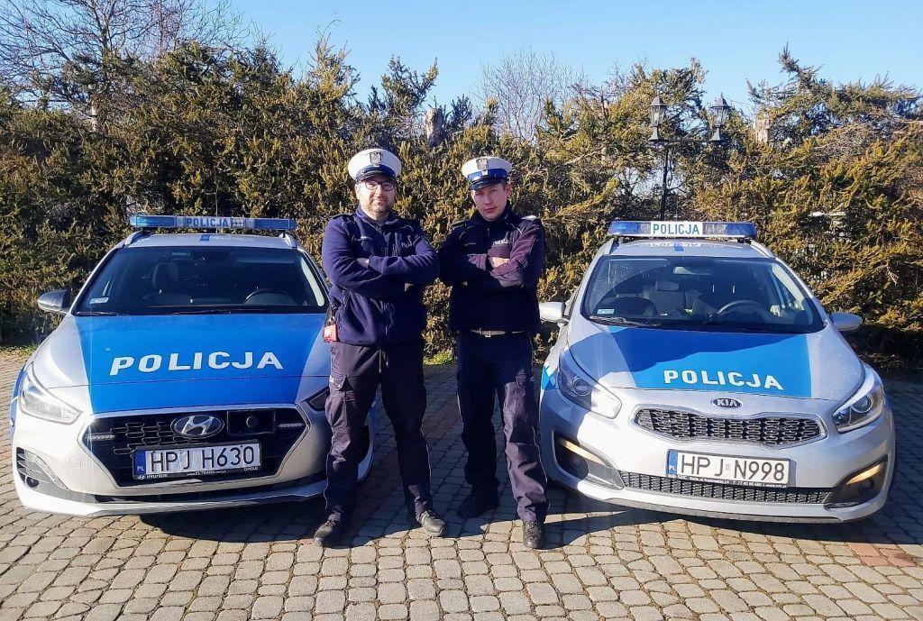 Policjanci uratowali życie 58-letniej obywatelki Ukrainy