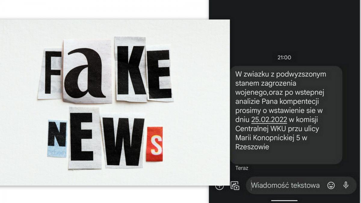 Fake newsy mają się dobrze. Tym razem chodzi o fałszywe SMS-y! Ich nadawcą nie jest wojsko