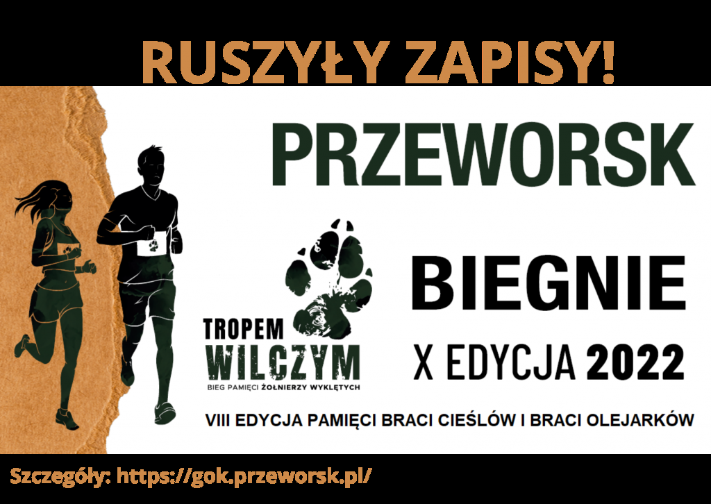 Ruszyły zapisy na Bieg Wilczym Tropem w gm. Przeworsk