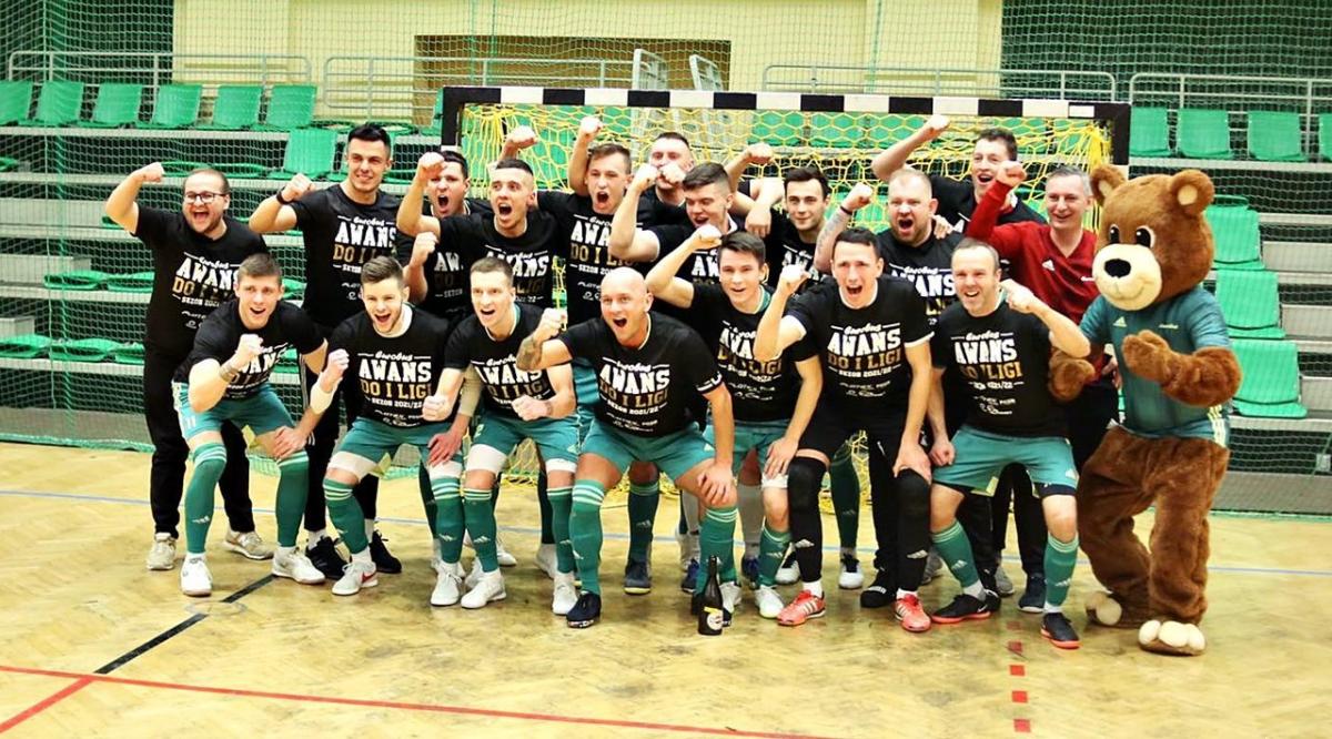 Eurobus Przemyśl w 1. lidze futsalu! Awans w wielkim stylu