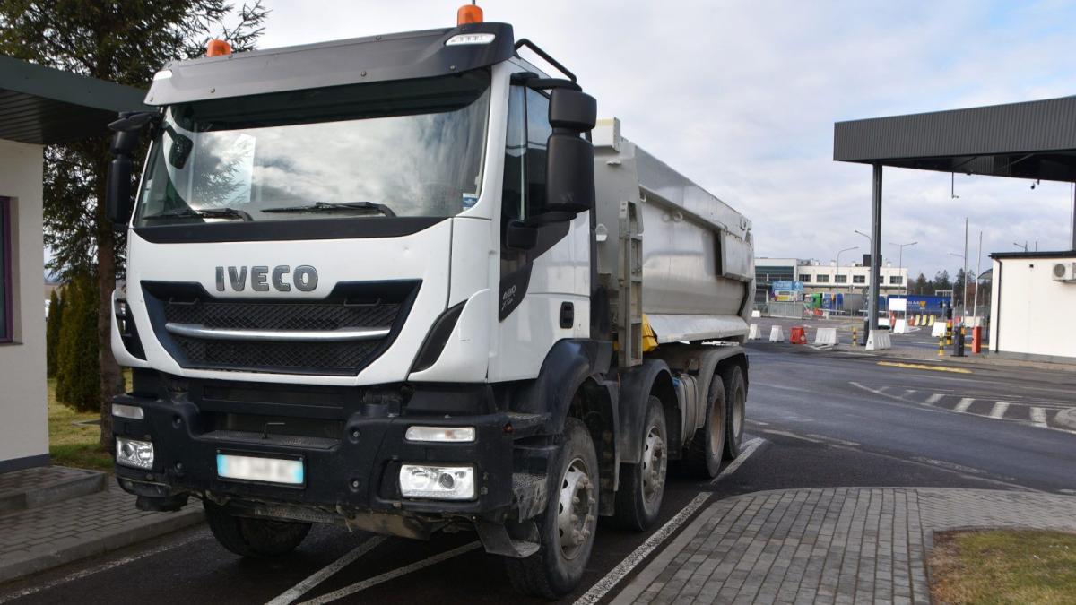 Kradzione iveco warte 120 tys. zł zatrzymane w Medyce