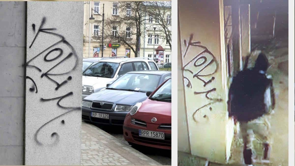 Przerwany rajd grafficiarza po Przemyślu