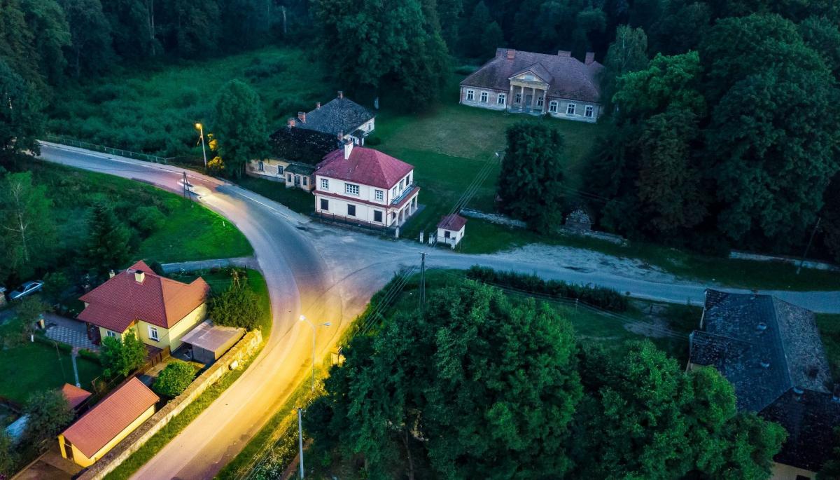 Mur ogrodzeniowy i drzewa w Zespole Dworsko-Parkowym w Nienadowej wpisane do rejestru zabytków