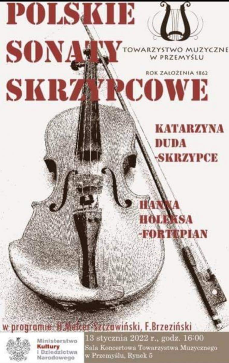 Polskie sonaty skrzypcowe dziś w Towarzystwie Muzycznym 