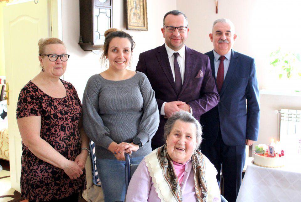 Józefa Kaszuba z Kosienic skończyła 100 lat [ZDJĘCIA]