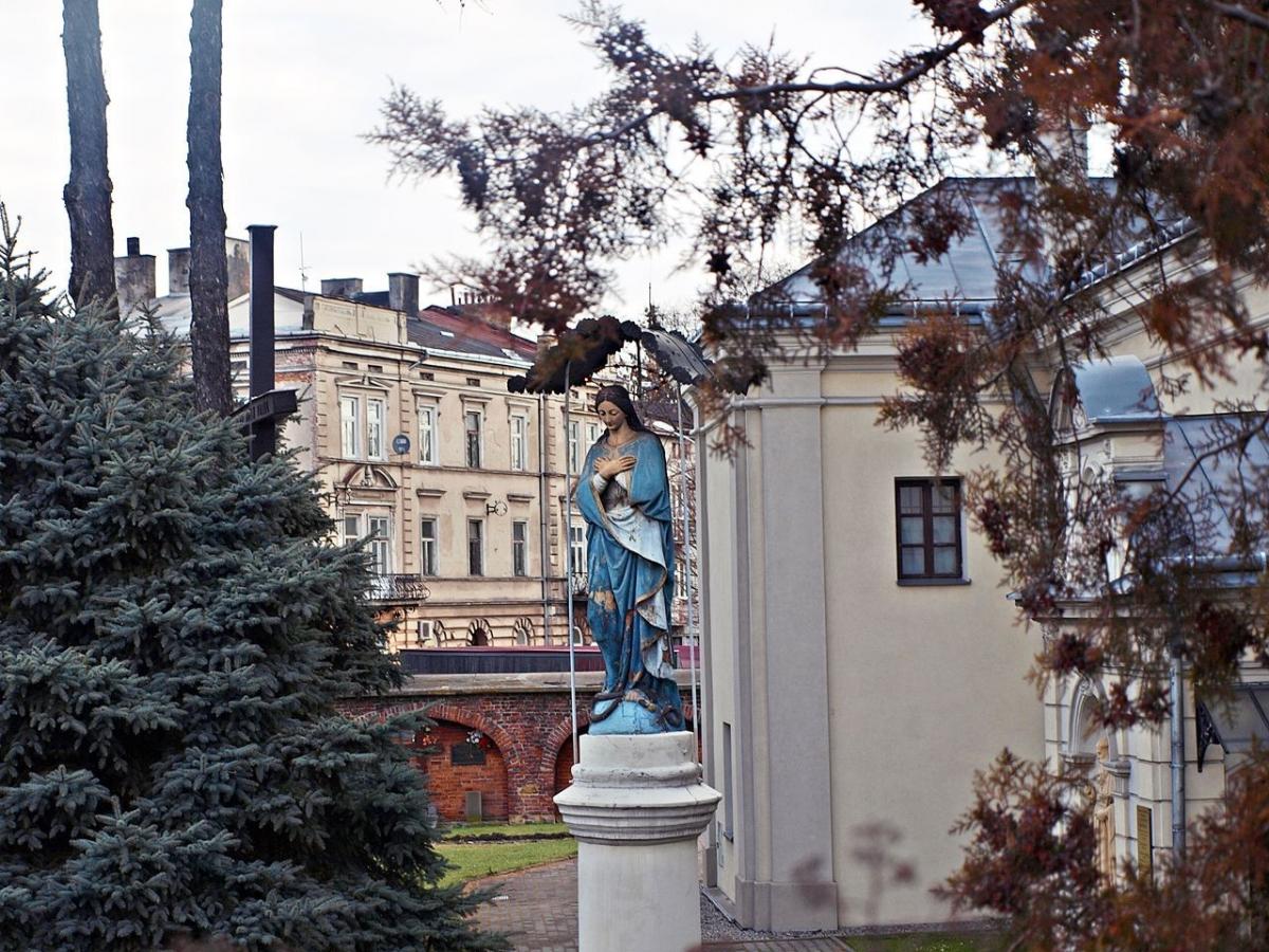 Nie zniszczyły jej bomby, może zniszczyć czas. Chcą uratować figurę Matki Boskiej Niepokalanej