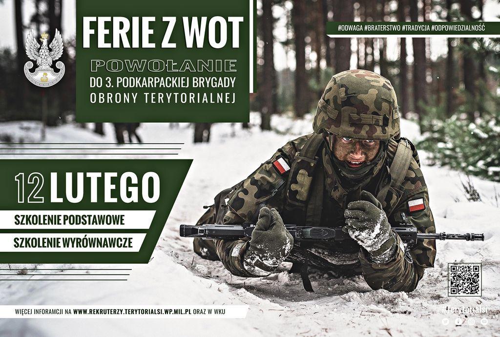 Nie masz pomysłu na ferie? Weź udział w szkoleniu na „terytorialsa”