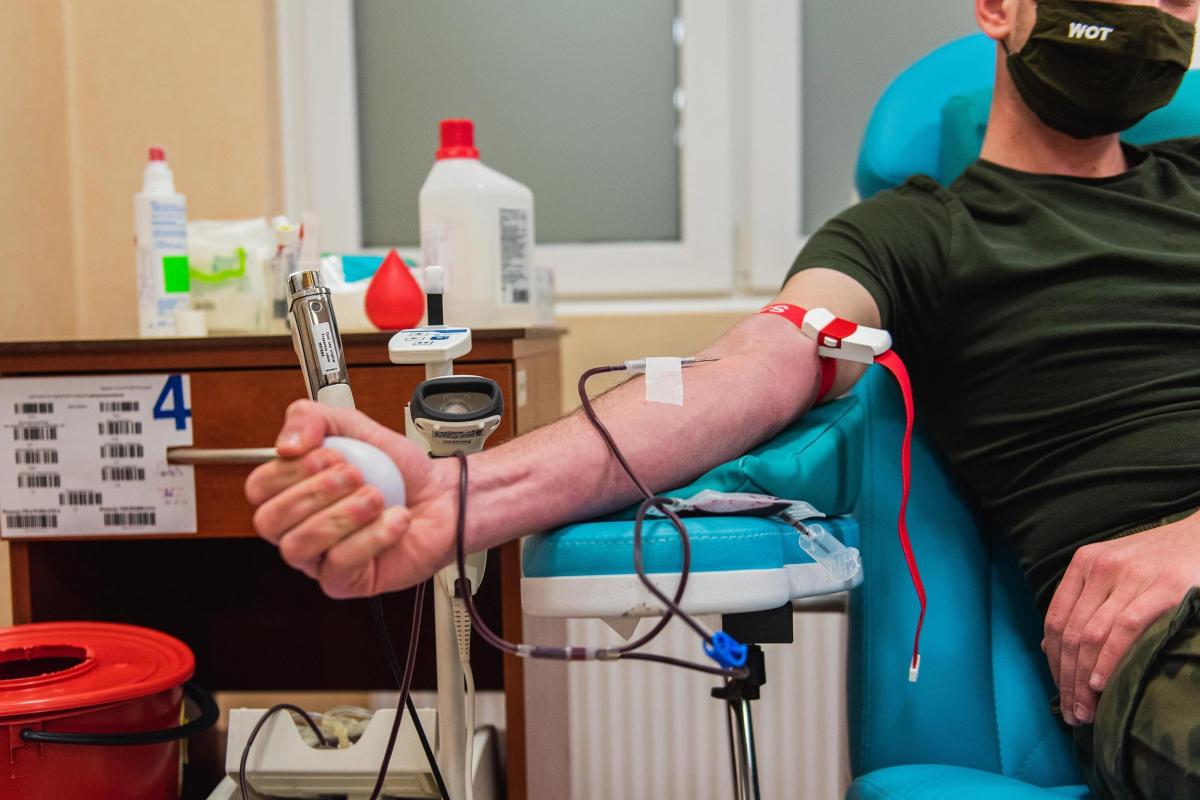 49 litrów krwi oddali żołnierze 3 Podkarpackiej Brygady Obrony Terytorialnej