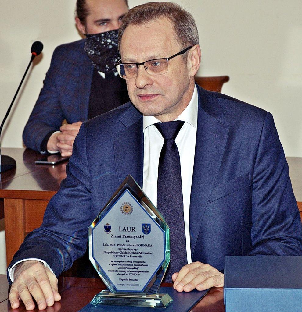 Przemyski pulmonolog Włodzimierz Bodnar wchodzi w politykę