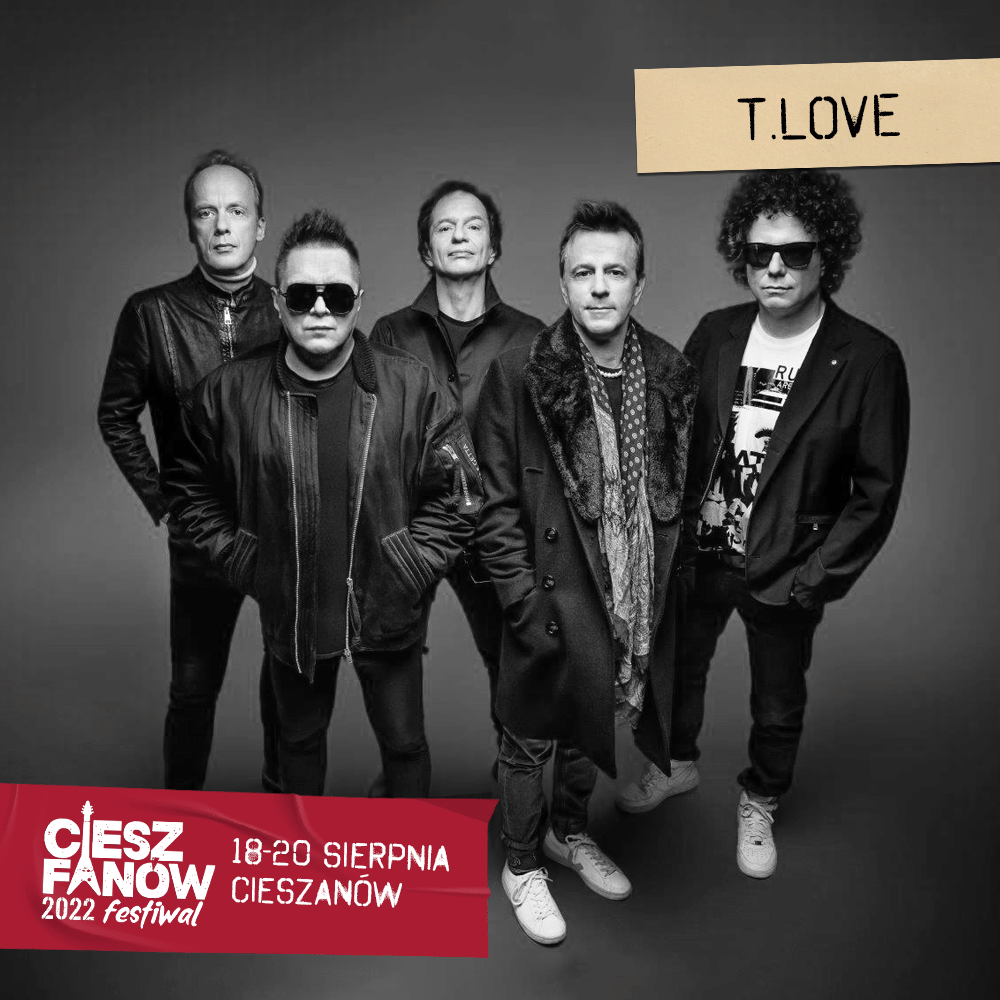 Gutek, T.Love i The Bill – CieszFanów Festiwal ogłosił pierwsze zespoły 2022 roku!