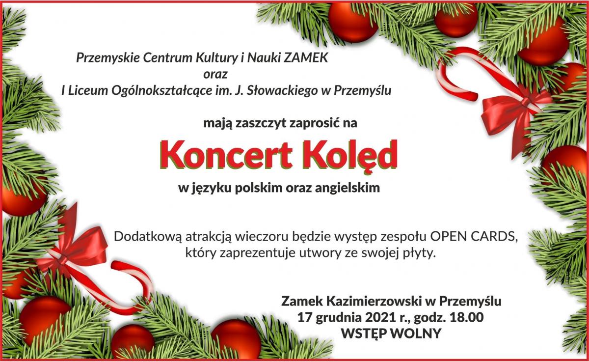 Koncert kolęd na Zamku Kazimierzowskim już dziś
