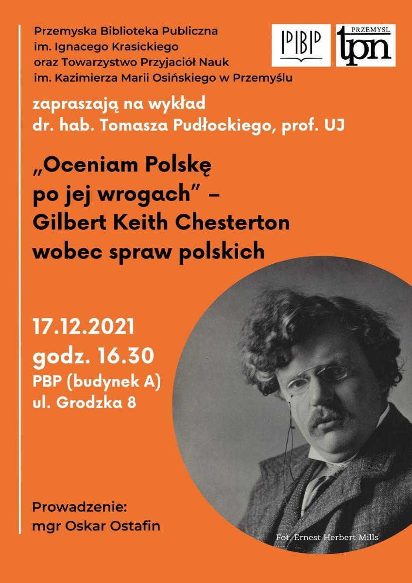 Oceniam Polskę po jej wrogach – wykład dr. hab. Tomasza Pudłockiego w przemyskiej bibliotece