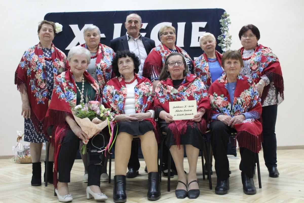 Seniorzy z Lisich Jam świętowali okrągły jubileusz [ZDJĘCIA]