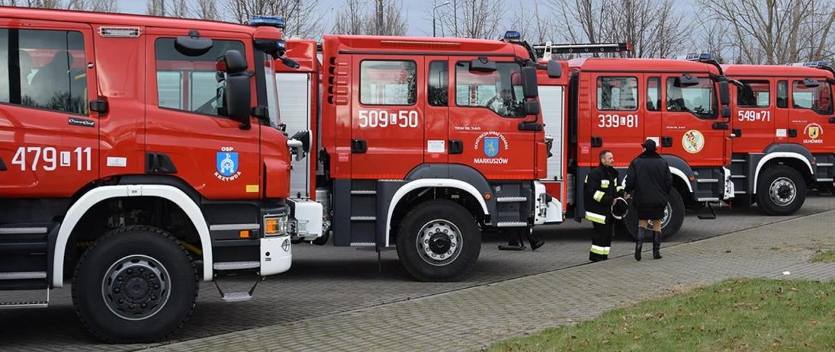 74 pojazdy trafią do naszych jednostek OSP