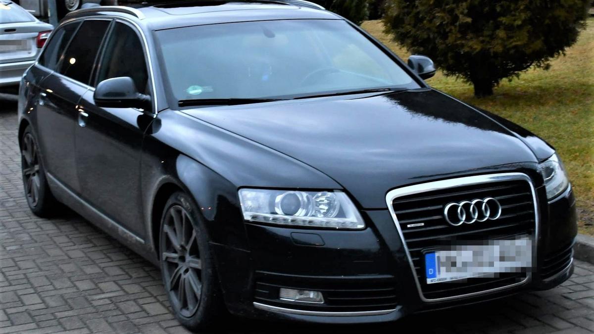 Kradzione audi zatrzymane podczas kontroli drogowej