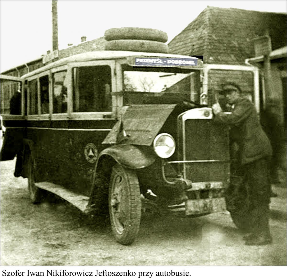 Były rotmistrz armii Denikina chciał wysadzić autobus