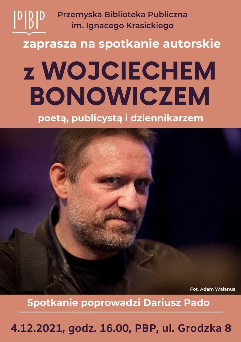 Spotkanie autorskie z Wojciechem Bonowiczem w przemyskiej bibliotece