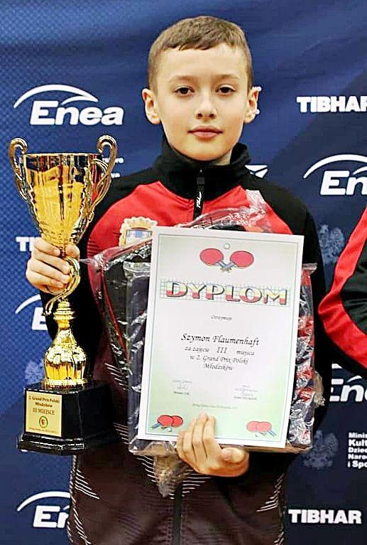 Brązowy medal Szymona Flaumenhafta