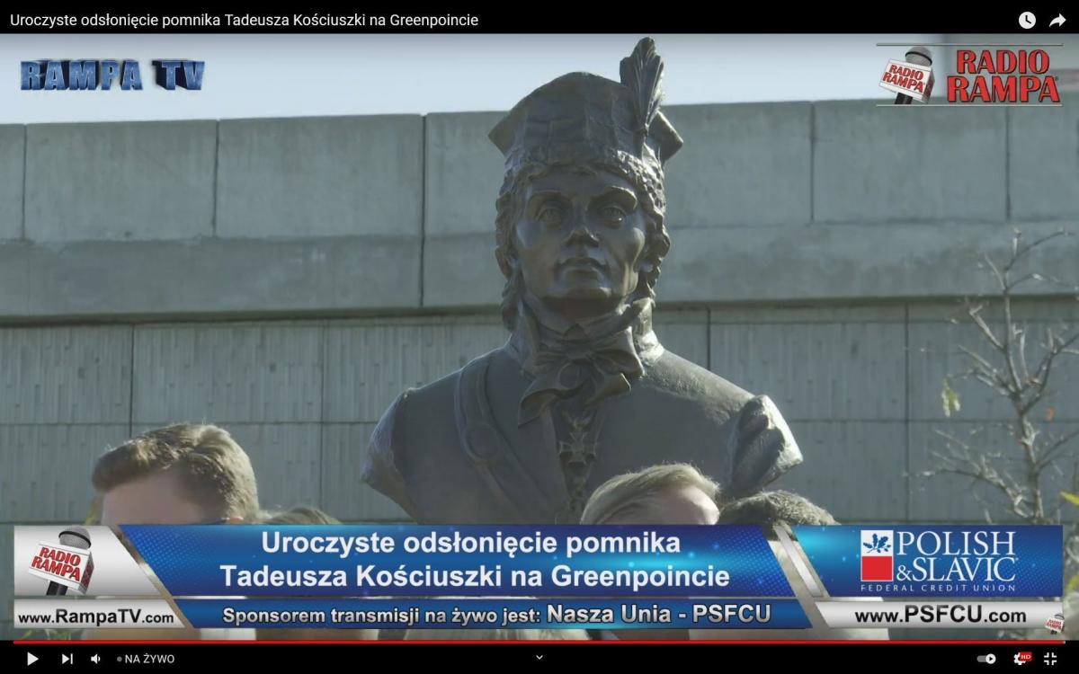 Przemyślanin autorem pomnika Tadeusza Kościuszki w Nowym Jorku