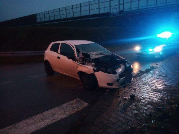  Kierujący dostawczakiem nie ustąpił pierwszeństwa i uderzył w fiata
