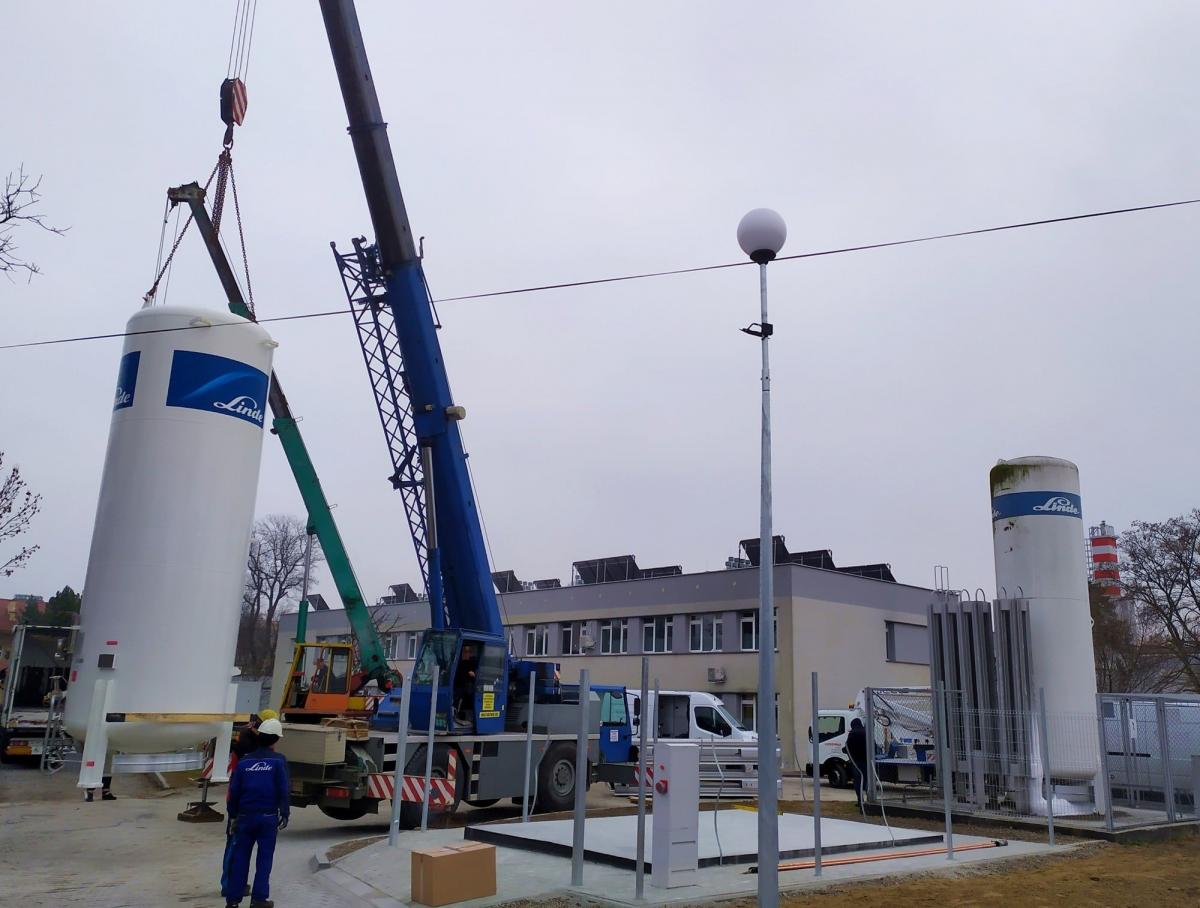 Więcej tlenu dla jarosławskiego szpitala. Więcej łóżek dla chorych na COVID-19