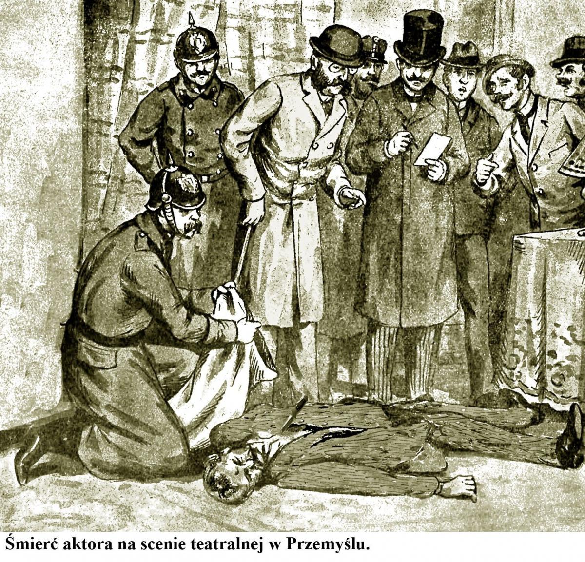 Nadział się na sztylet. Śmierć aktora na scenie teatralnej 