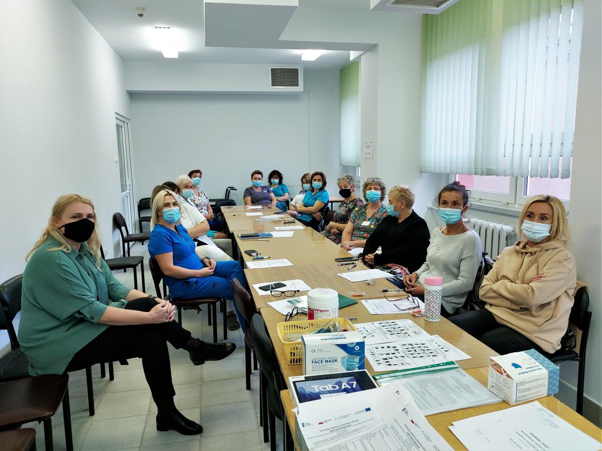 Pierwsze „mówiki” dla szpitala i szkolenia personelu. Kolejne inwestycje w przyszłym roku