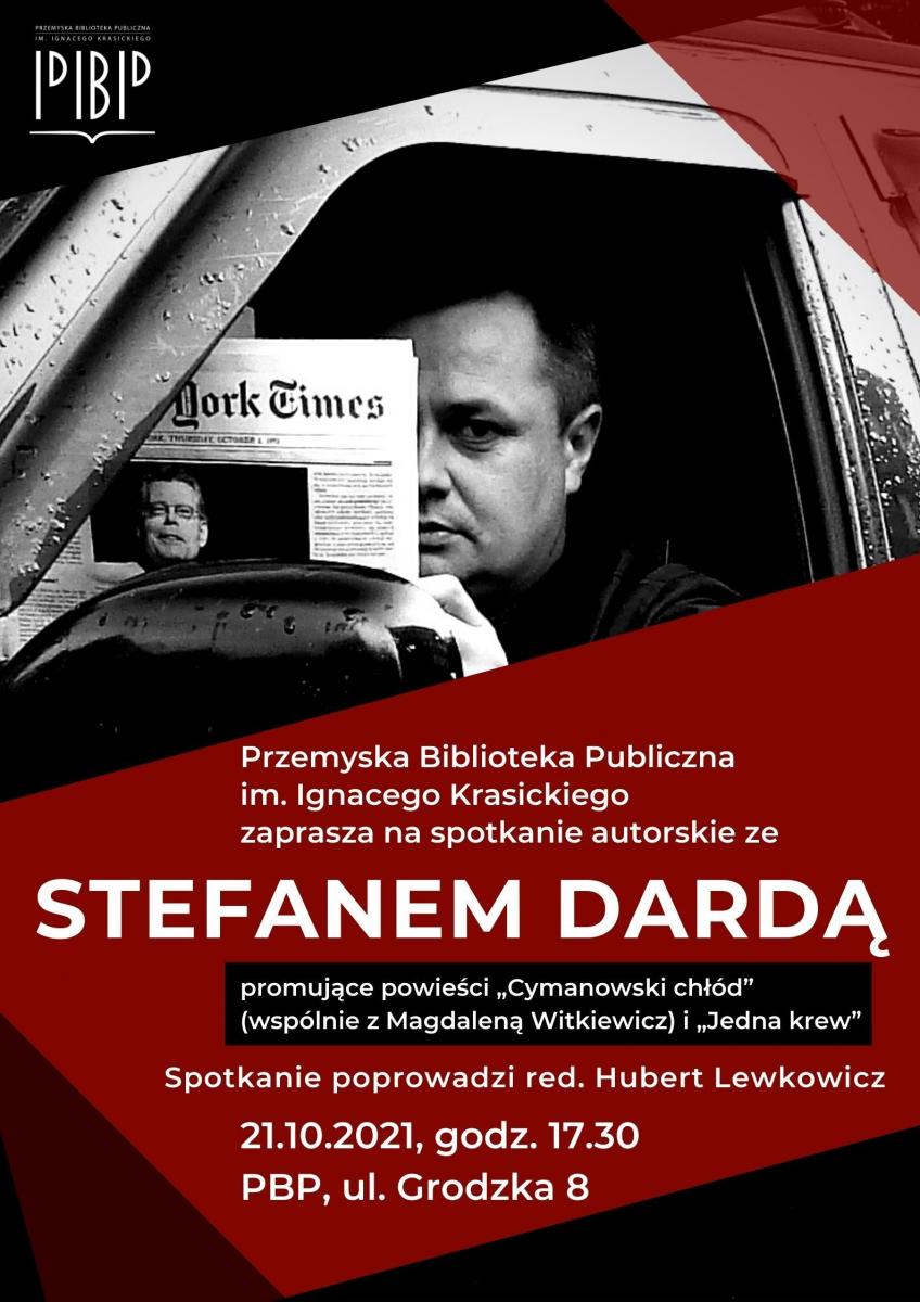 Stefan Darda w przemyskiej bibliotece! Niebawem spotkanie autorskie