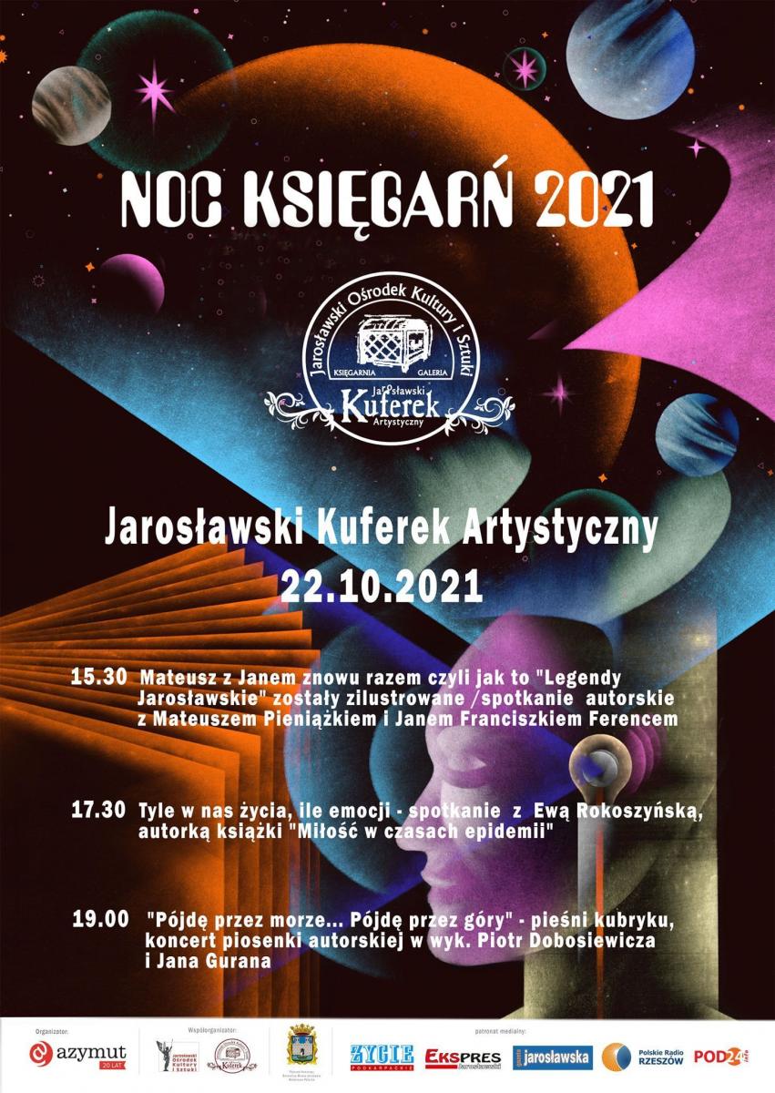 Noc Księgarń w Jarosławiu. Kuferek Artystyczny ożyje sztuką