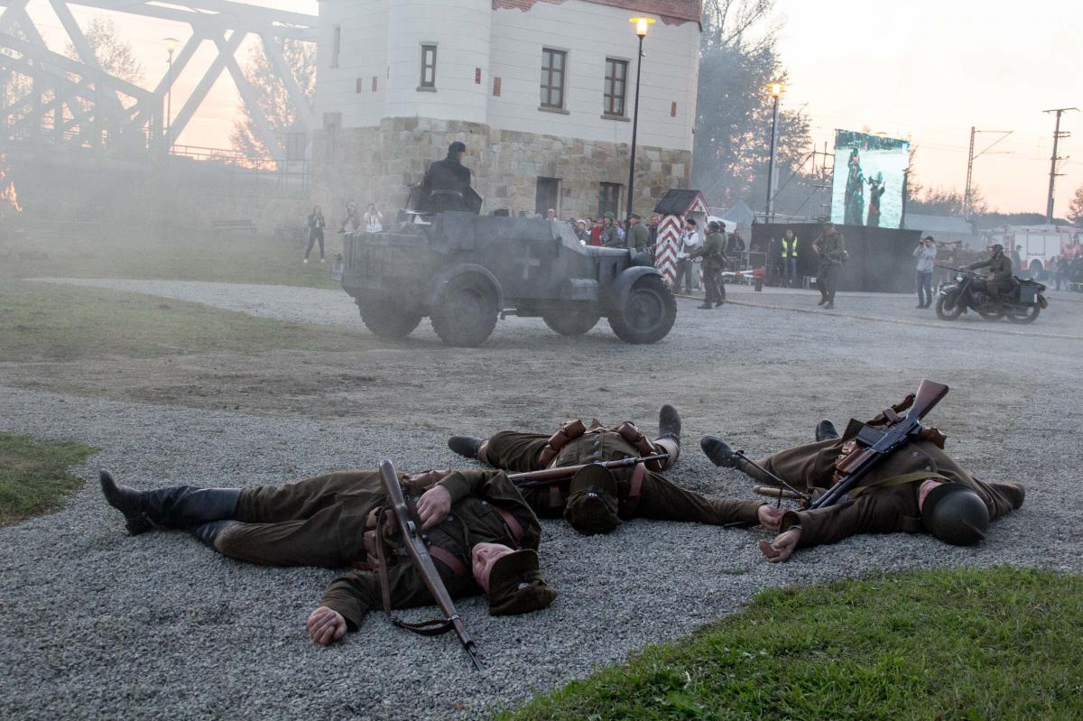 Wrześniowe łuny znów nad strażnicą kolejową. Weekend z historią w Tryńczy [ZDJĘCIA]