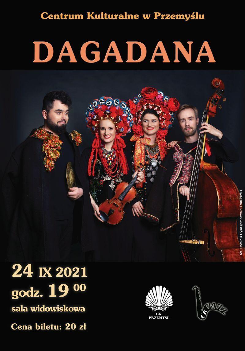 Dagadana zagra na scenie Centrum Kulturalnego w Przemyślu
