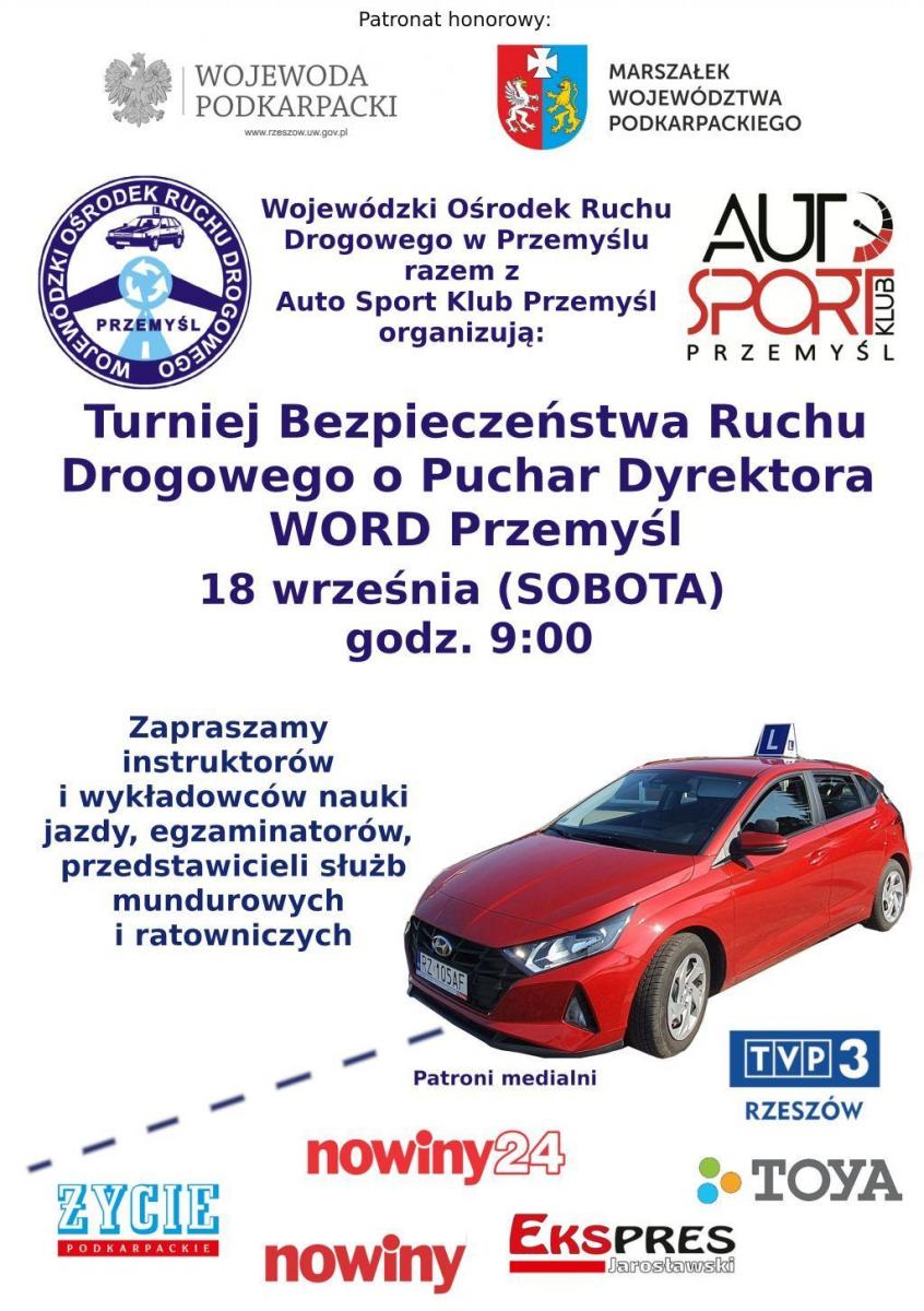 Jedź bezpiecznie! W Przemyślu odbędzie się Turniej Bezpieczeństwa Ruchu Drogowego