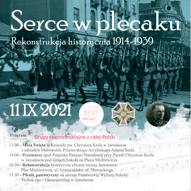 Rekonstrukcja historyczna „Serce w plecaku” z udziałem grup rekonstrukcyjnych z całej Polski
