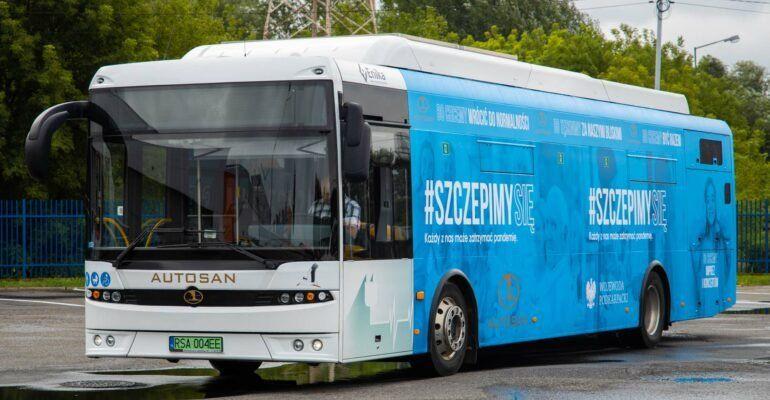 Szczepionkobus w: Pruchniku, Radymnie, Stubnie, Rokietnicy i Łukawcu