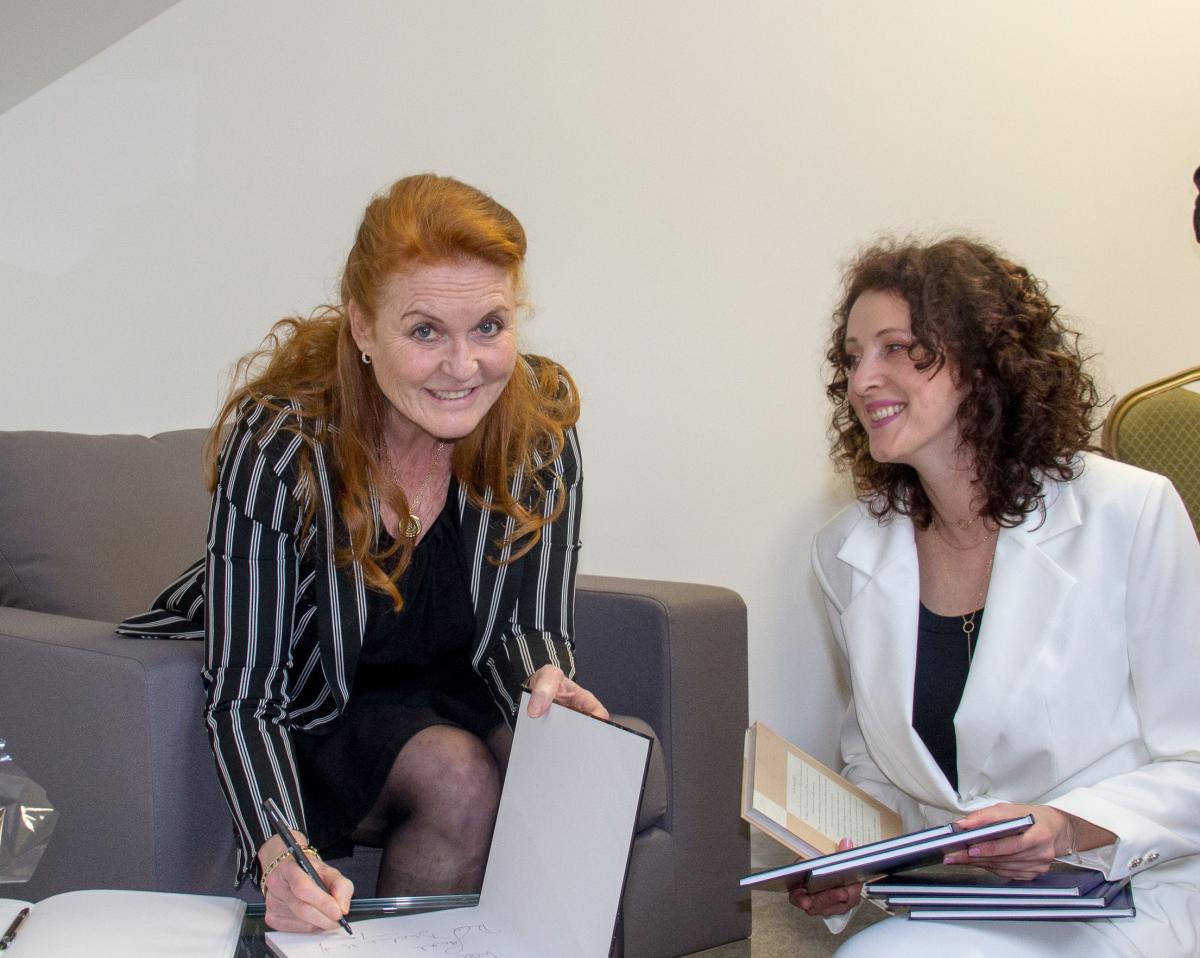 Księżna Yorku Sarah Ferguson w Jarosławiu [ZDJĘCIA]