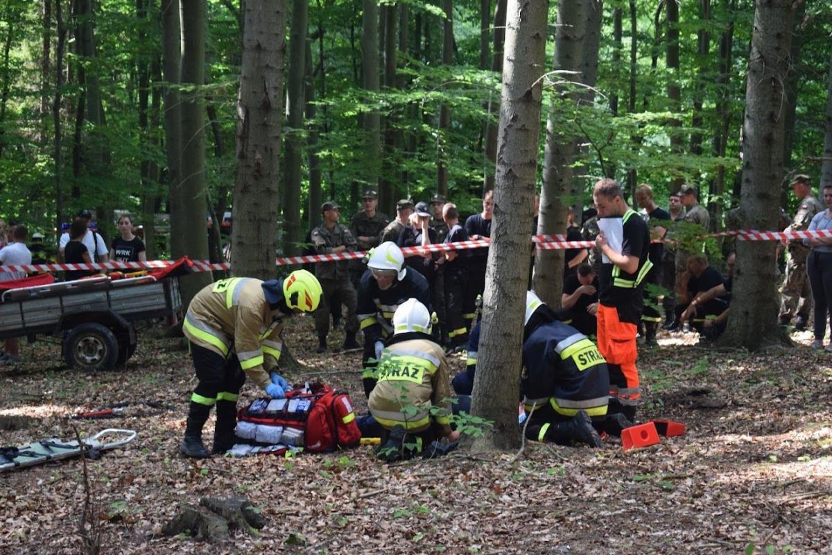 Seria niefortunnych wypadków. Strażacy doskonalili umiejętności [ZDJĘCIA]